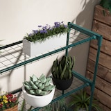 thumbnail of Outsunny Scaffale Portapiante a 4 Livelli in Acciaio 89x28x107cm Verde