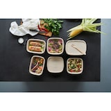 thumbnail of 160x DUNI Cube Schale quadratisch 900 ml Braun ungeteilt