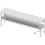 thumbnail of Stalgast Edelstahl Wärmebrücke 2-etagig 1900x300x700 mm mit Keramik-Infrarot-Strahlern