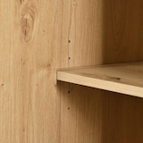 thumbnail of Merax Sideboard mit LED-Beleuchtung und Glasablagen, Kommode Holz mit großem Stauraum und verstellbare Einlegeböden