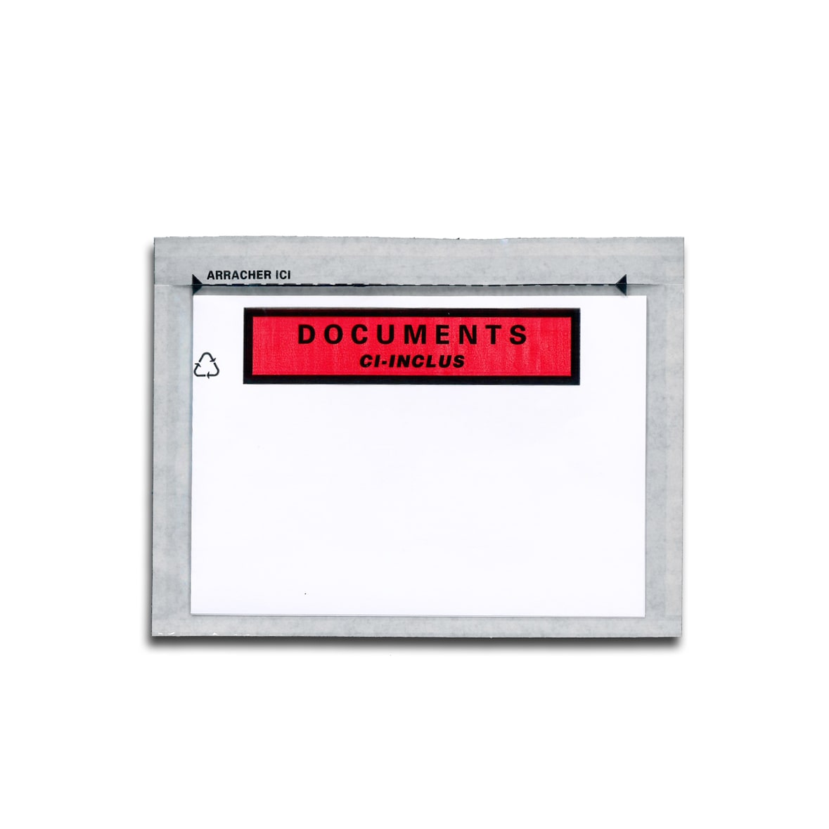 Lot de 100 Pochettes Documents ci-inclus PAC-LIST A6