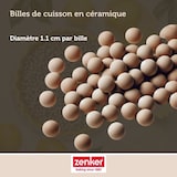thumbnail of Billes de cuisson pour pâte sablée, pot de 600 grammes Zenker Smart Pastry