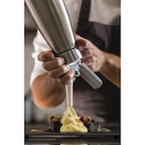 thumbnail of Siphon pour la crème 1l en aluminium blanc -  Argent / Métallique  Aluminium Antiadhésif Lacor 36.00x11.00 cm