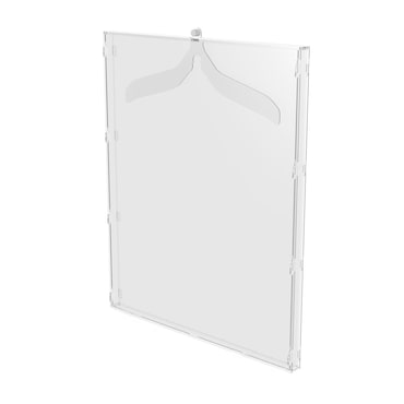 Danieli - Teca per Maglietta da Calcio con Appendino - Ideale come quadro per maglietta da calcio - Made in Italy (da muro)
