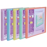 thumbnail of Exacompta 51279E 20x Ringbuch A4 PP, 4 Ringe 15mm, Kreacover Pastell - Farben sortiert