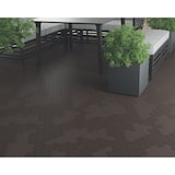 thumbnail of Lot de 10 Dalles de sol Clipsables Marron Taupe 116x76x3cm Polypropylène Revêtement de Sol Modulable 7.69m2 INTEC