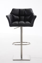 thumbnail of CHEFGASTRO Barhocker PHILADELPHIA Edelstahl HxBxT 88x64x45cm Kunstleder Schwarz Barstuhl