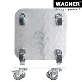 thumbnail of WAGNER Pflanzenroller ALASKA 29 x 29 x 7,5 cm, Alu Riffelblech, Softrollen&Bremsen, Tragkraft 100 kg, DE Ware - 20700301