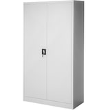 thumbnail of tectake Armoire métallique 5 niveaux - gris, 90 cm - 402483