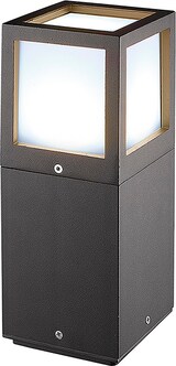 thumbnail of Oliver Bollard Anthrazit LED-Stehleuchte 15W IP65 3000K 26cm - Rossini Group, Designer-Gartenbeleuchtung aus Aluminiumdruckguss