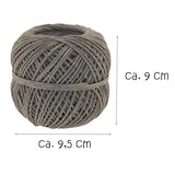 thumbnail of Bindfaden Mittelstark Natur 80m - Universelle Paketschnur, Bastelgarn, Ø 1.5-2 mm