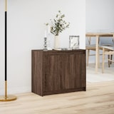 thumbnail of vidaXL LED-Sideboard Braun Eichen-Optik 72x34x61 cm Holzwerkstoff