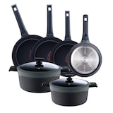 thumbnail of Masterpro Gastro Reeco - Set di pentole ø16/24/28cm con set di 3 padelle ø20/24/28cm in alluminio pressofuso Adatto all'induzione