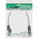 thumbnail of InLine® Patchkabel, SF/UTP, Cat.5e, transparent, 0,25m
