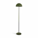 thumbnail of Now's Home - Lampadaire en métal vert olive  brillant 30x30x148cm thalia