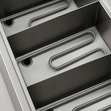 thumbnail of VERTES Gastro Cuocipasta con supporto Cuocipasta in acciaio inox, elettrico, 3x 1700 Watt, 3 vasche di cottura separate da 14 litri ciascuna