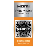thumbnail of ROLINE 4K PREMIUM HDMI Ultra HD Kabel mit Ethernet, ST/ST, schwarz, 4,5 m