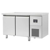 thumbnail of TABLES RÉFRIGÉRÉES gn 1/1 sans dosseret portes pleines positives évaporateur traité