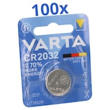 thumbnail of VARTA CR 2032 Lithium-Knopfzelle 3V 100 Stück 1er Blister