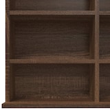 thumbnail of vidaXL CD-Regal Braun Eichen-Optik 102x23x177,5 cm Holzwerkstoff