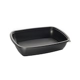 thumbnail of MONOUSO - Envase de Plástico PP Reutilizable Negro 900ml 23x16,5cm (75 Uds)