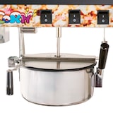 thumbnail of Romux® Macchina per Popcorn Rossa con Tetto Nero 56x42x76 cm | Macchina Professionale per Popcorn in Acciaio Inox e Vetro per Fiere – 1440 W e 220 V