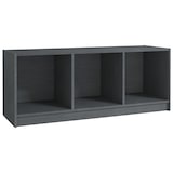 thumbnail of vidaXL TV-Schrank Grau 104x33x41 cm Massivholz Kiefer