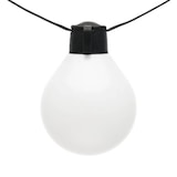 thumbnail of Guirlande guinguette électrique câble avec led Illuminées 25 globes blanc chaud Lotti