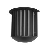 thumbnail of Lanterna a muro per esterno in alluminio nero Doria Garden Deluxe Collection