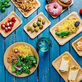 thumbnail of greenbox - Pappteller 18,5 x 27 cm, braun, rechteckig, 250 St.