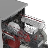 thumbnail of Sharp Geschirrspüler 60 cm freistehend | Spülmaschine | 14 Maßgedecke | 9 Programme | leise 42 dB | QW-NA3YF42AI-DE