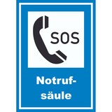 thumbnail of Notrufsäule Schild A4 (210x297mm)