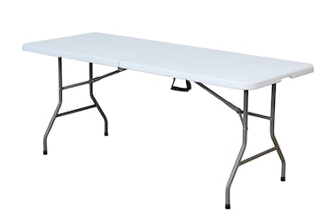 MAKRO Professional mesa plegable en acero y hdpe 180x74cm