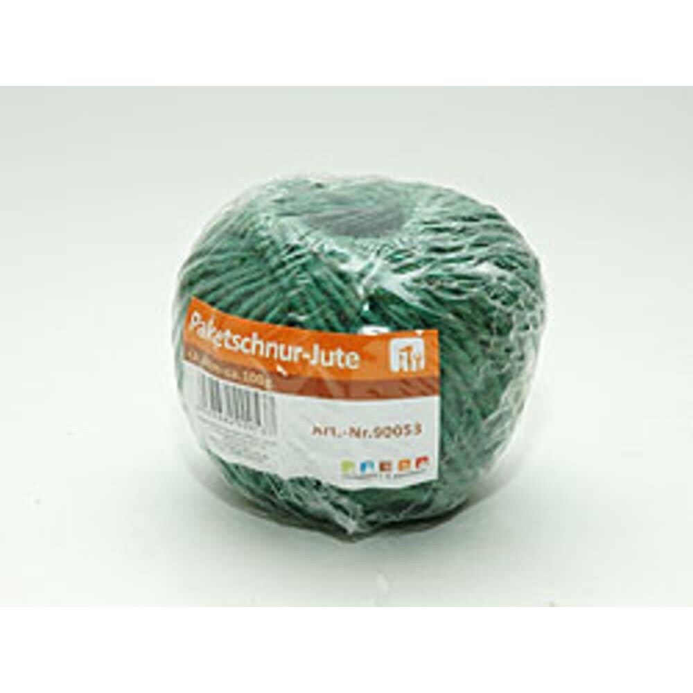 Juteschnur Paketschnur Naturkordel Bindfaden Bastelschnur 100g 42m 1,6mm dick für Verpackung Garten Basteln Dekoration Haushalt DIY