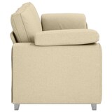 thumbnail of vidaXL Sofa Creme 219 x 80 x 82 cm Stoff