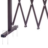 thumbnail of Set van 4 bevestigingsnagels voor traliewerk HWC-B34, grondspijker grondspijker voor schaarhek veiligheidshekwerk