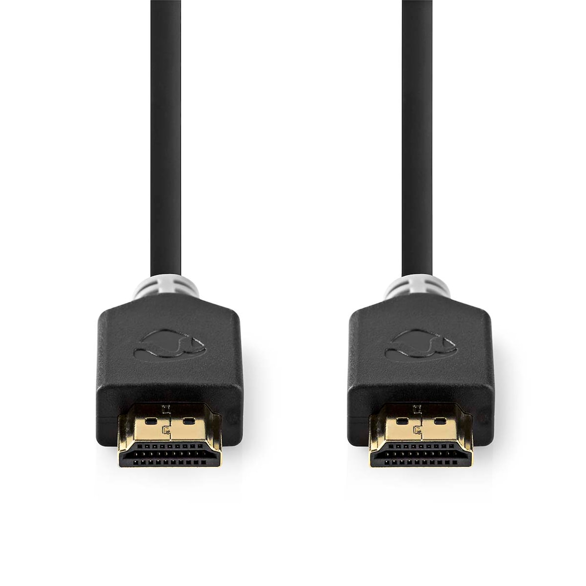 Nedis High Speed ​​HDMI  Kabel mit Ethernet - HDMI Stecker - HDMI Stecker - 4K@30Hz - ARC - 10.2 Gbps - 20.0 m - Rund - PVC - Anthrazit - Box