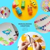 thumbnail of Cartulina de Colores, Cartulina A4 Colores Surtidos Intenso, Folios de Colores 180gr para Manualidades· m-office (x10 Surtido Intenso)