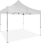 thumbnail of Tenda Pavilhão Dobrável Profissional 4x4m | Alumínio Hexagonal 50x50x2 mm | Teto PVC 520g/m² Reação ao Fogo M2 | Branco