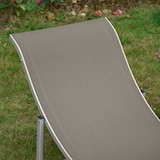thumbnail of Outsunny Set 2 Sdraio da Giardino Pieghevoli in Alluminio e Texteline