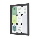 thumbnail of Exposicionate Außenvitrine mit Schloss Slim 9 x A4 Anthrazit SCTE9xA4PHC7016JS