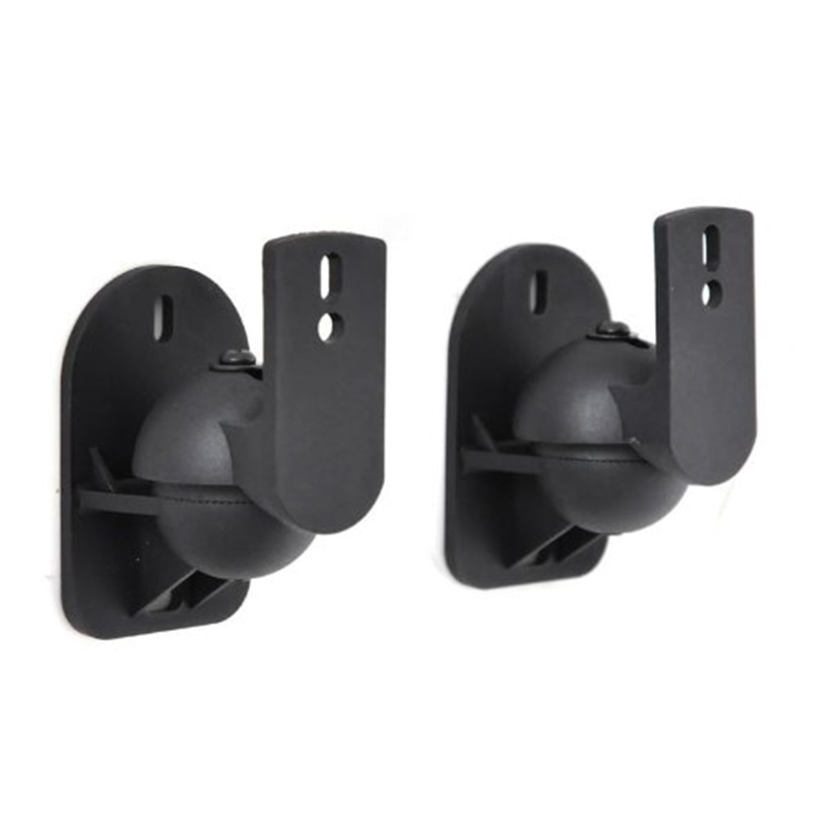Lot de 2 supports muraux pour enceintes pivotant sur 2 axes TC SB-24
