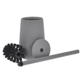 thumbnail of Zone Denmark Bad Accessoires 2tlg Set Pedaleimer und Toilettenbürste grau