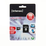 thumbnail of Intenso Micro Sd 16Gb Intenso Cl10 + Adattatore Sd
