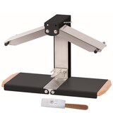 thumbnail of Appareil à raclette - Brézière® PREMIUM - Noir - Poignées bois - Couteau inclus