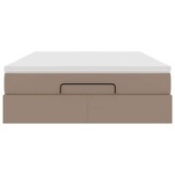 thumbnail of vidaXL Ottoman-Bett mit Matratze Cappuccino-Braun 140x190cm Kunstleder