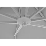 thumbnail of METRO PROFESSIONAL Guarda-sol duplo quadrado, aço, 2.5 x 2.5 m, repelente de água, prata/platina