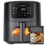 thumbnail of KLAMER Heißluftfritteuse 5l XL, Heissluftfritteuse mit Sichtfenster & Schüttel-Erinnerung, Ölfreier 1500W Airfryer mit LED-Touchscreen, digitalem deu…
