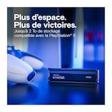 thumbnail of Crucial - P510 - Ssd Interne - 1 To - Pcie Gen4 Nvme M.2 - Avec Dissipateur - Vitesse Lecture Jusqu'a 1100 Mo/s - Ct1000p51