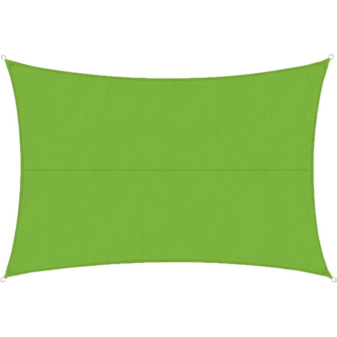 Sonnensegel Wasserabweisend / Rechteckig / Grün / 5 x 7 m